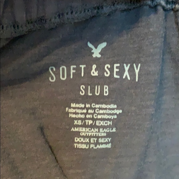 American Eagle outfitters teal off the shoulder - Picture 6 of 7